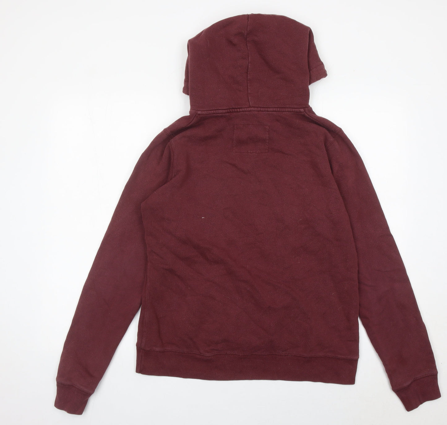 Womens UK Size 14 Jack Wills Red Pullover Hoodie
