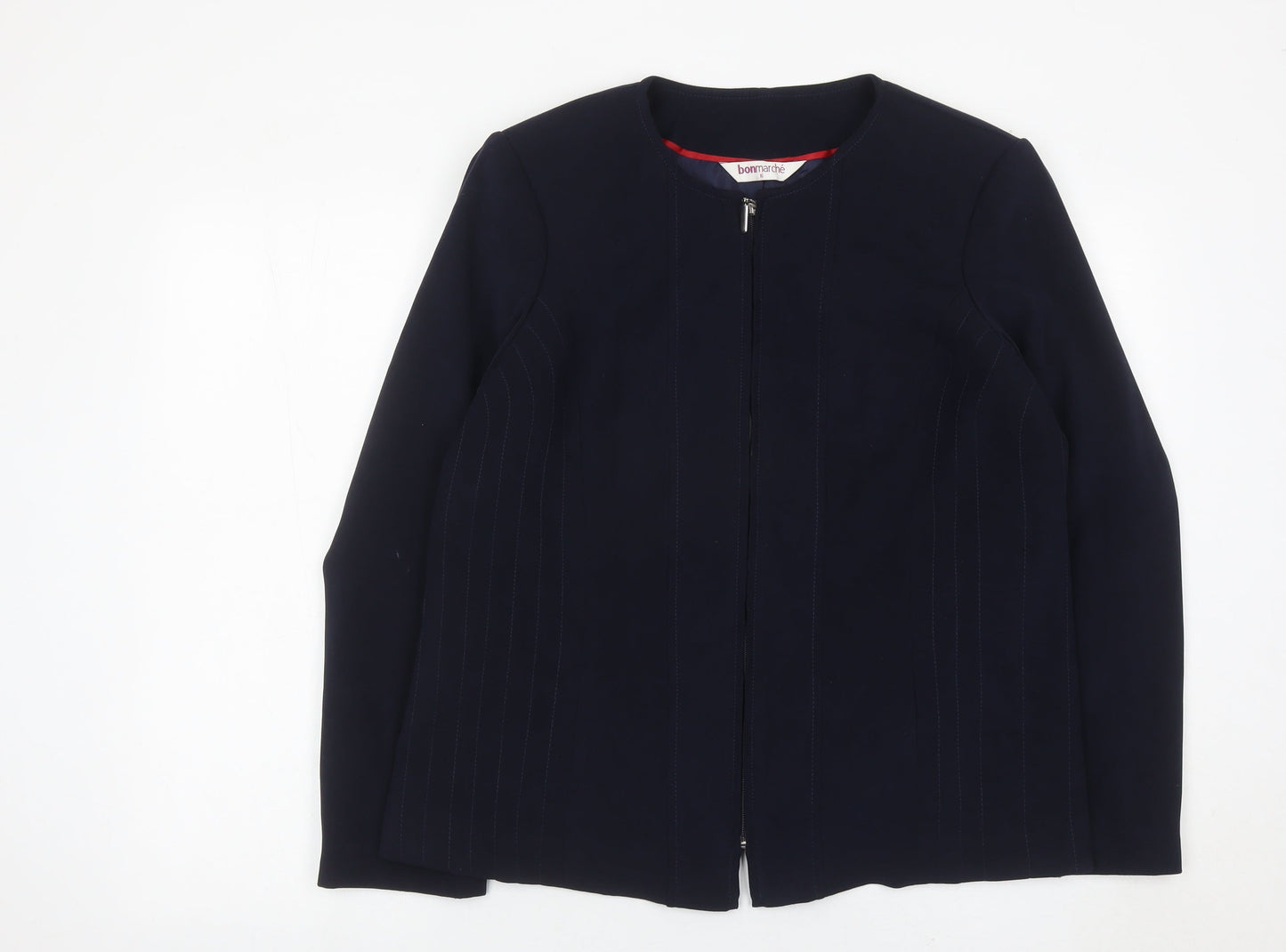 Womens UK Size 16 Bonmarché Blue Basic Jacket