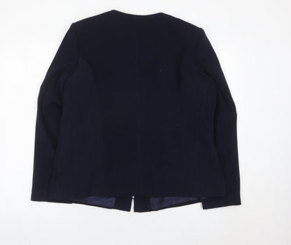 Womens UK Size 16 Bonmarché Blue Basic Jacket