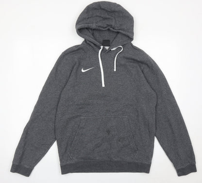 Mens UK Size S Nike Grey Pullover Hoodie