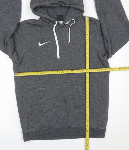 Mens UK Size S Nike Grey Pullover Hoodie