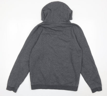 Mens UK Size S Nike Grey Pullover Hoodie
