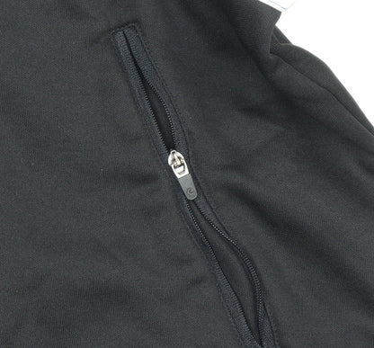 Elbow Grease Athletics Men's Blue Black White Hoodie Size L 1/2 Zip