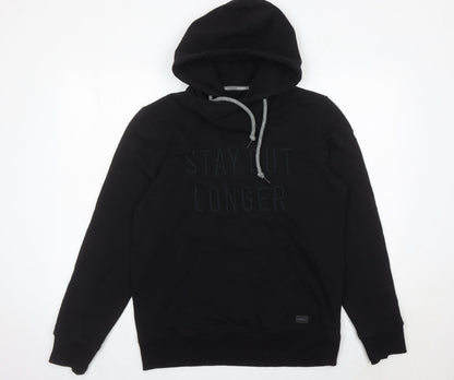 Mens UK Size S O'Neill Black Pullover Hoodie