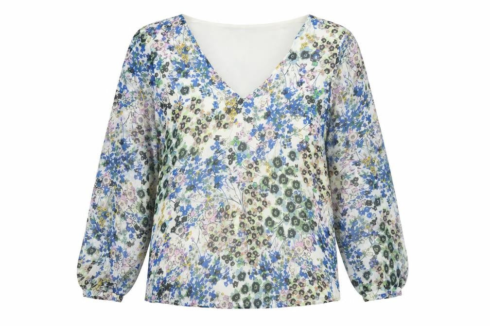 Womens UK Size S Esprit Multicoloured Tunic Blouse