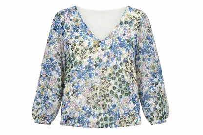 Womens UK Size S Esprit Multicoloured Tunic Blouse
