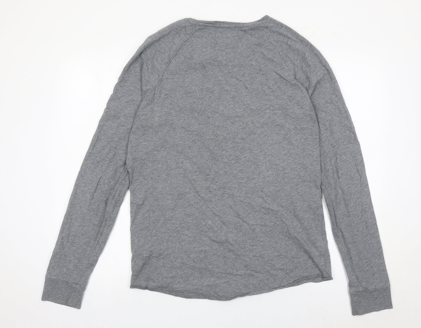 Tommy Hilfiger Men’s Grey Pullover Sweatshirt Size M Crew Neck