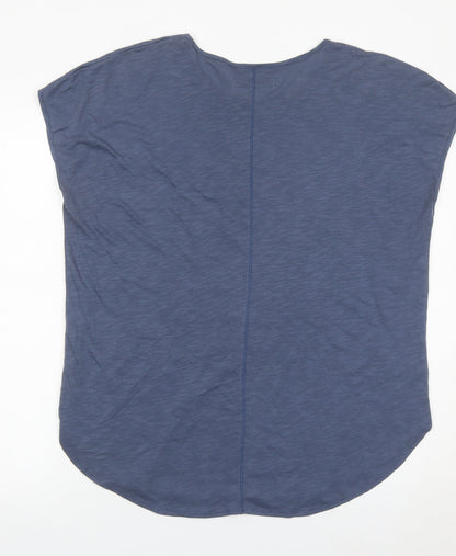 Abercrombie & Fitch Womens Blue L Graphic New York T-Shirt