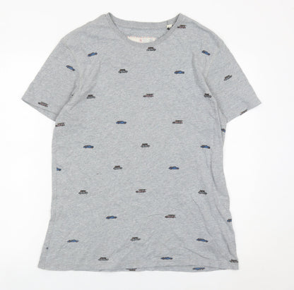 Mens UK Size S FatFace Grey  T-Shirt