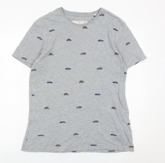 Mens UK Size S FatFace Grey  T-Shirt