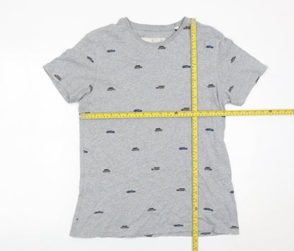 Mens UK Size S FatFace Grey  T-Shirt