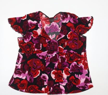 Womens UK Size 18 Ann Harvey Multicoloured Tunic Blouse