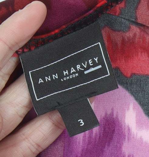 Womens UK Size 18 Ann Harvey Multicoloured Tunic Blouse