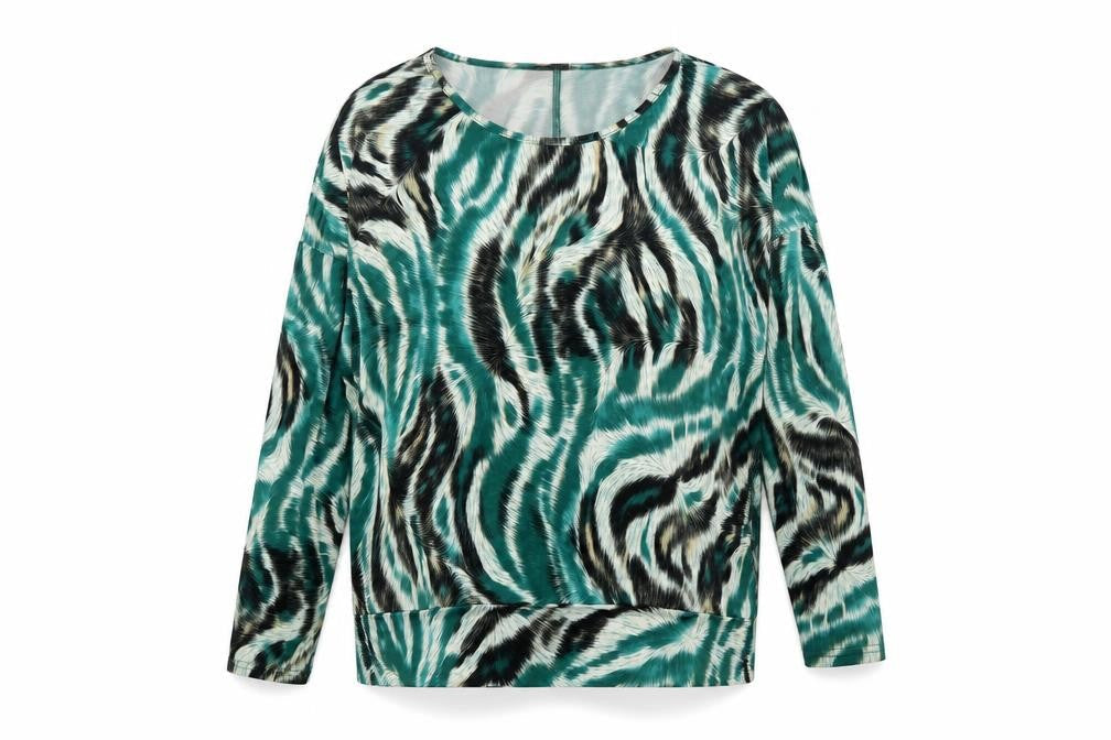 Womens UK Size M Klass Multicoloured Tunic Blouse