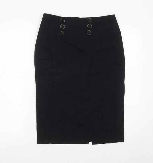 Next Women’s Black Size 10 Pencil Skirt Knee Length Workwear
