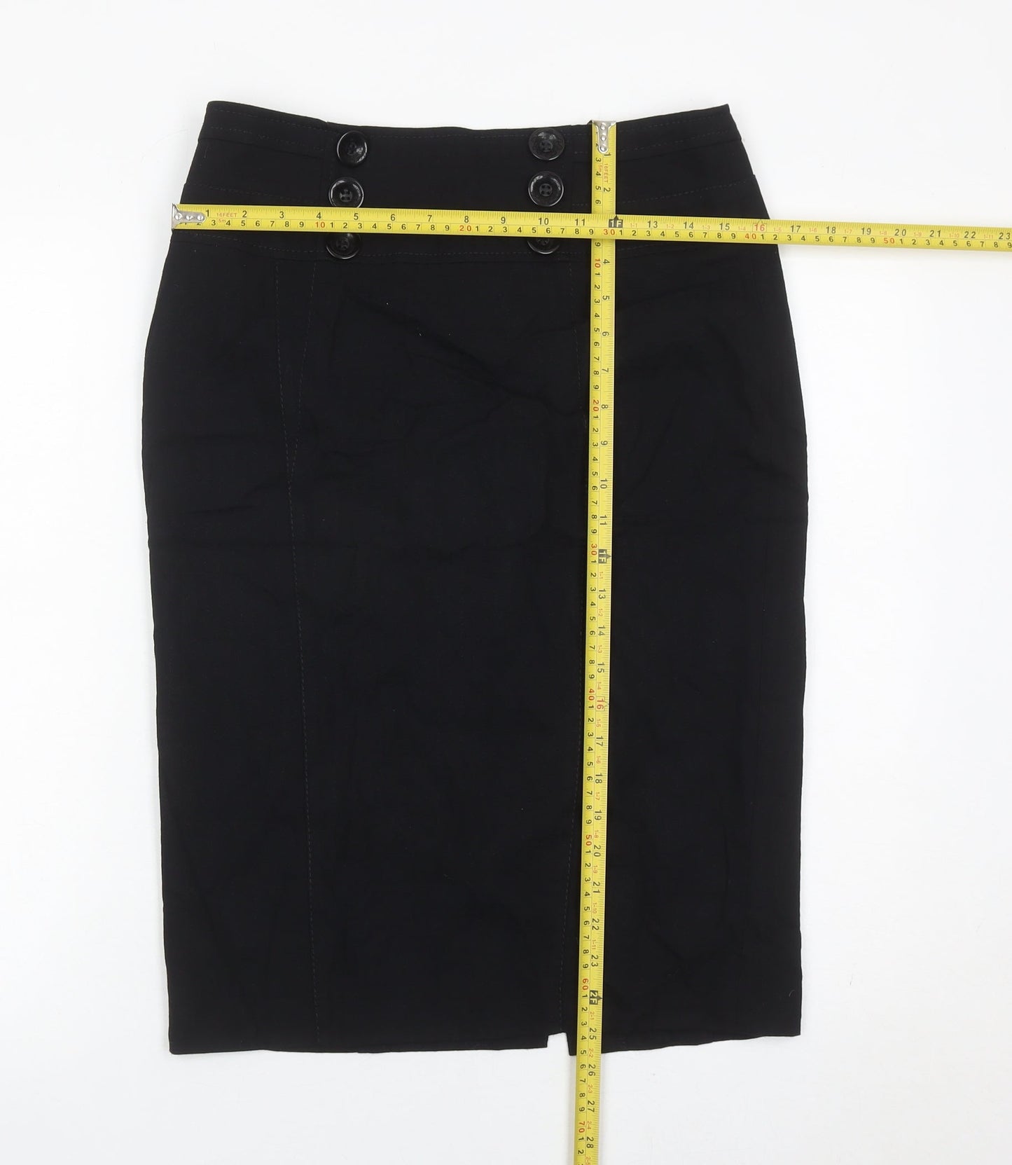 Next Women’s Black Size 10 Pencil Skirt Knee Length Workwear