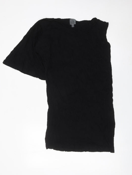 Calvin Klein Women’s Black Viscose Shift Dress Size 18