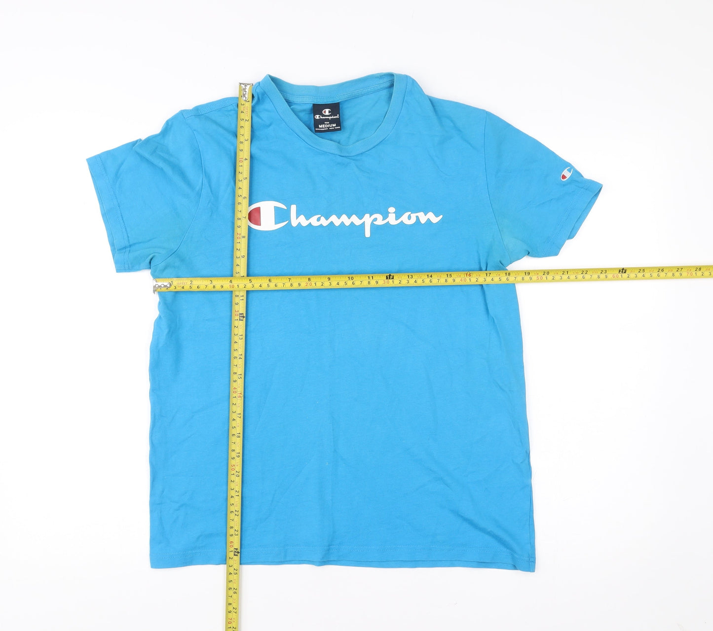 Mens UK Size M Champion Blue  T-Shirt