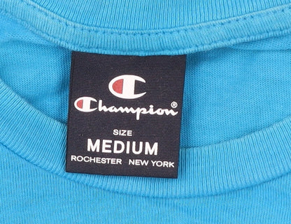 Mens UK Size M Champion Blue  T-Shirt