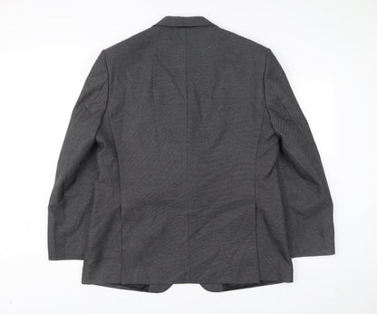Marks and Spencer Men’s Grey Blazer Jacket 44 Chest Medium