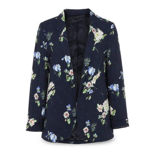 Zara Woman Women’s Multicoloured Floral Blazer Jacket Size 8