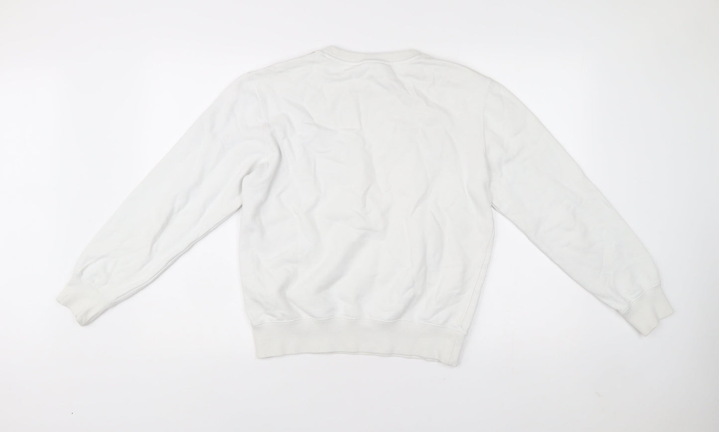Mens UK Size S Champion White Pullover Sweatshirt