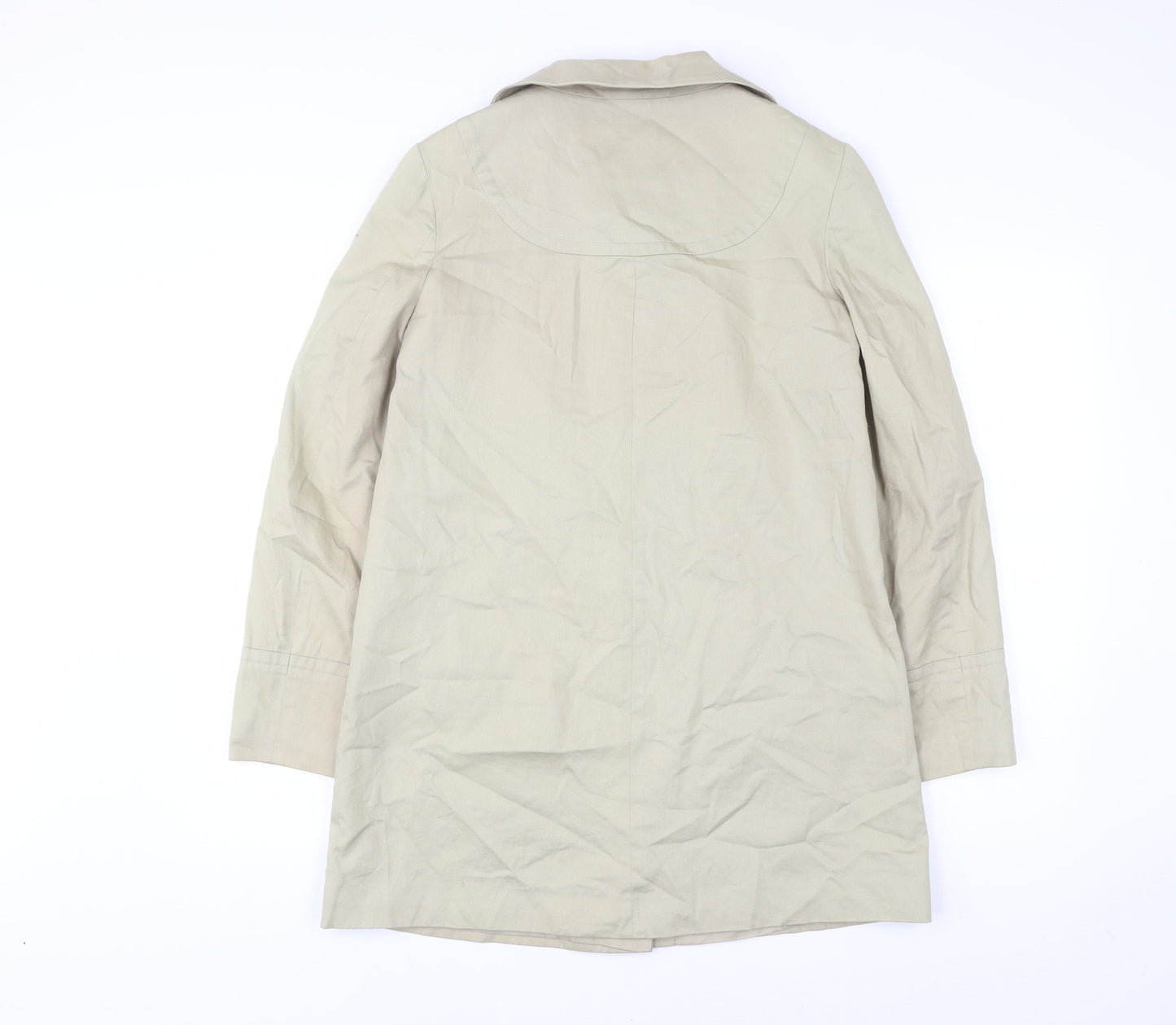 Womens UK Size 8 Therapy Beige Overcoat