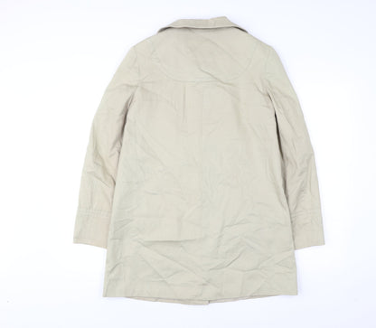 Womens UK Size 8 Therapy Beige Overcoat