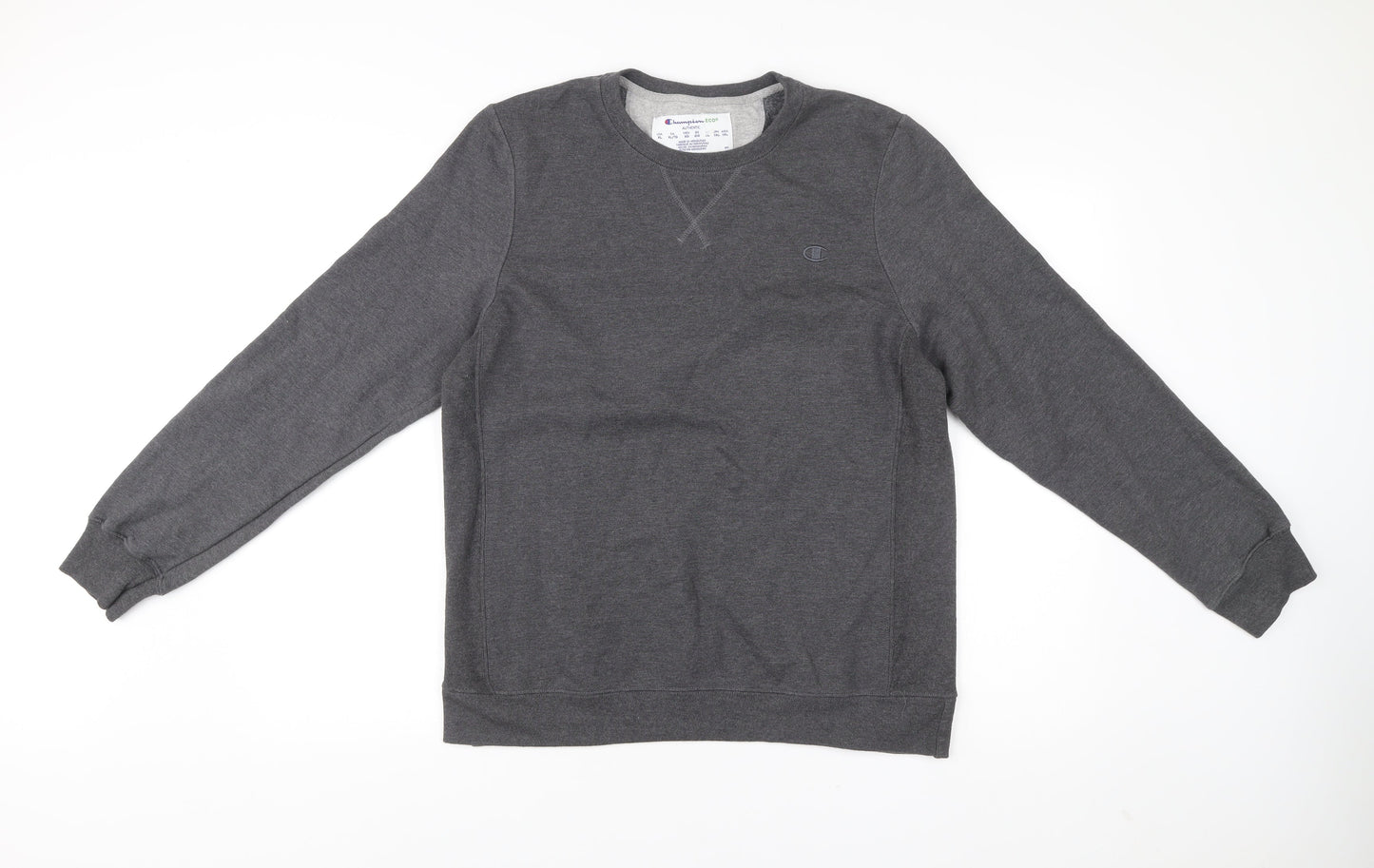 Mens UK Size XL Champion Grey Pullover Sweatshirt