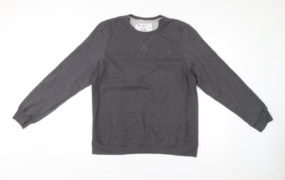 Mens UK Size XL Champion Grey Pullover Sweatshirt