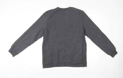 Mens UK Size XL Champion Grey Pullover Sweatshirt
