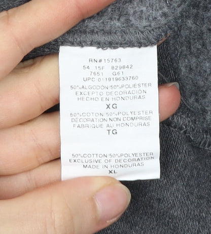 Mens UK Size XL Champion Grey Pullover Sweatshirt