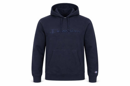 Mens UK Size M Champion Blue Pullover Hoodie