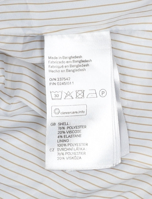 H&M Women’s Black Blazer Size 8 Regular Fit One Button Jacket