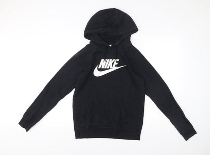 Mens UK Size XS Nike Black Pullover Hoodie