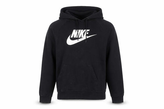 Mens UK Size XS Nike Black Pullover Hoodie