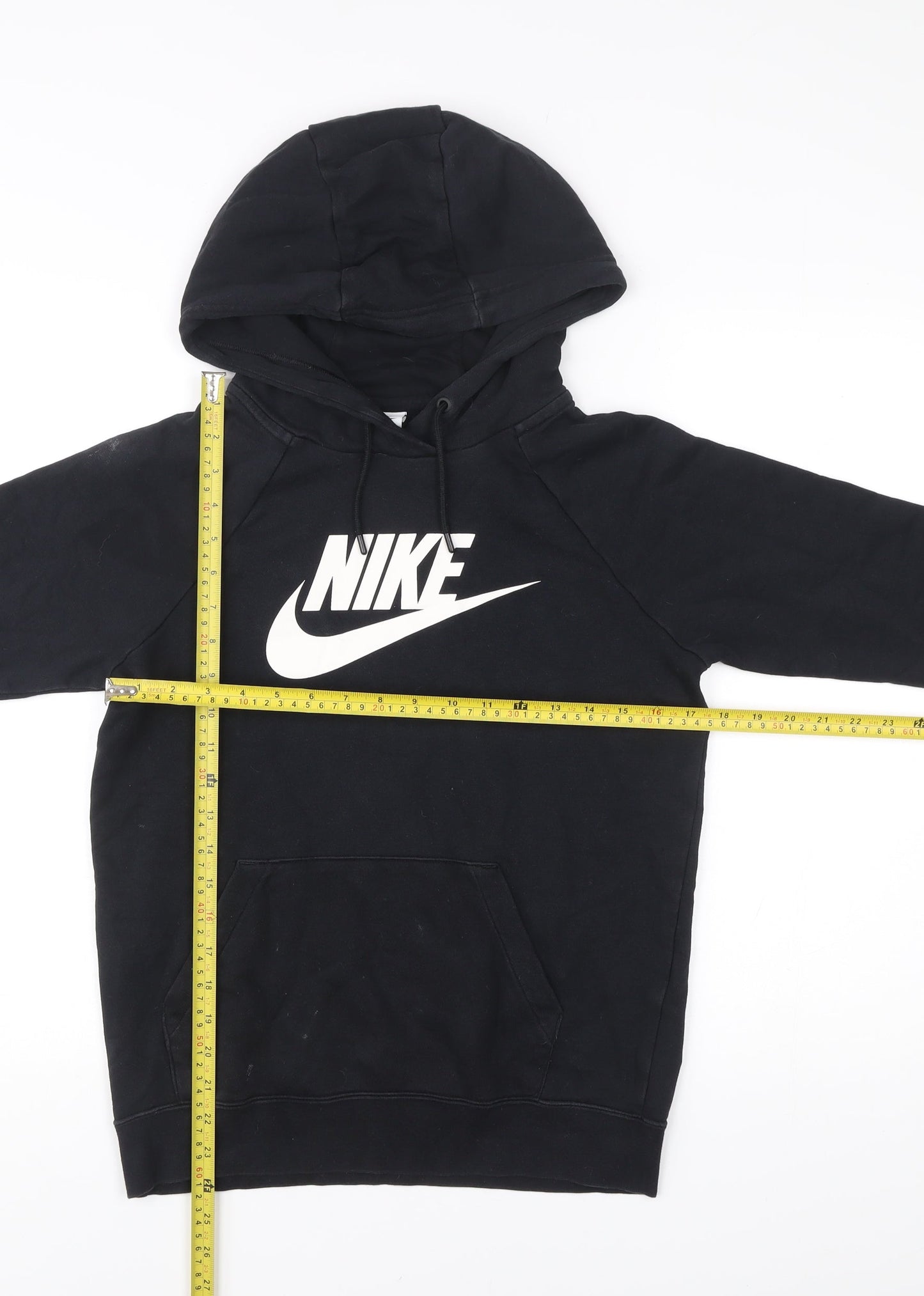 Mens UK Size XS Nike Black Pullover Hoodie