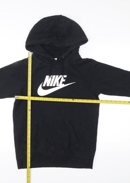 Mens UK Size XS Nike Black Pullover Hoodie