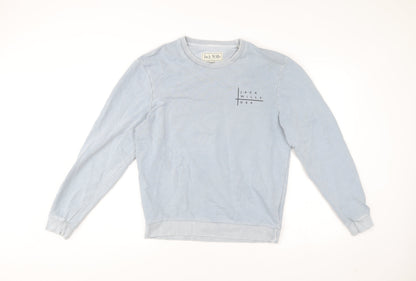Mens UK Size M Jack Wills Blue Pullover Sweatshirt