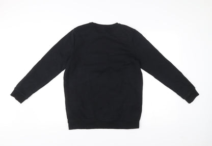 Primark Boys Black Naruto Anime Pullover Sweatshirt 13-14 Years