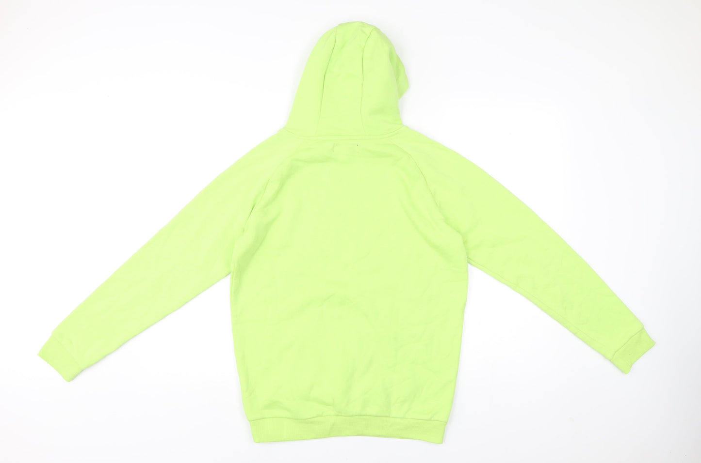 Matalan Boys Green Pullover Hoodie Age 12 Years NYC Graphic Print