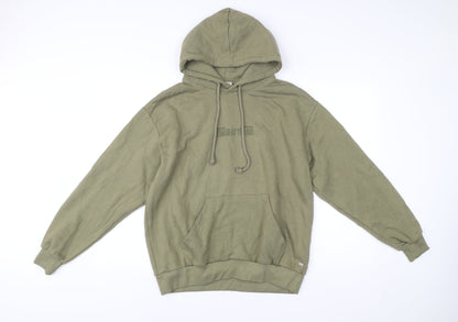 Teens UK Size XS Pull&Bear Green Pullover Hoodie