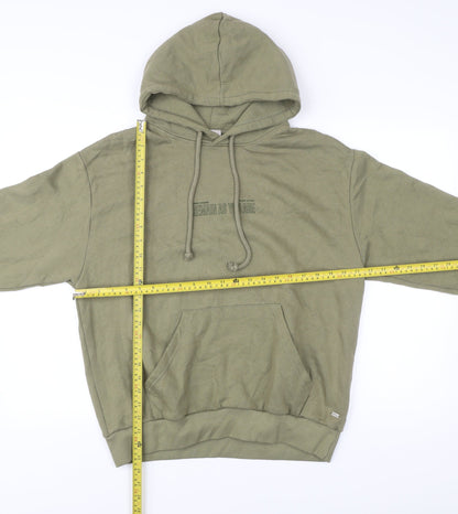 Teens UK Size XS Pull&Bear Green Pullover Hoodie