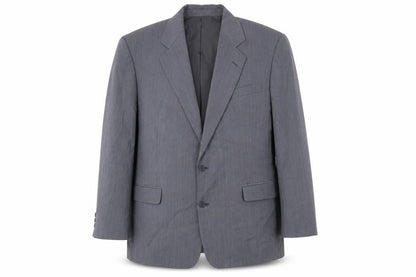 Greenwoods Classic Men's Grey 46R Wool Blend Blazer Jacket
