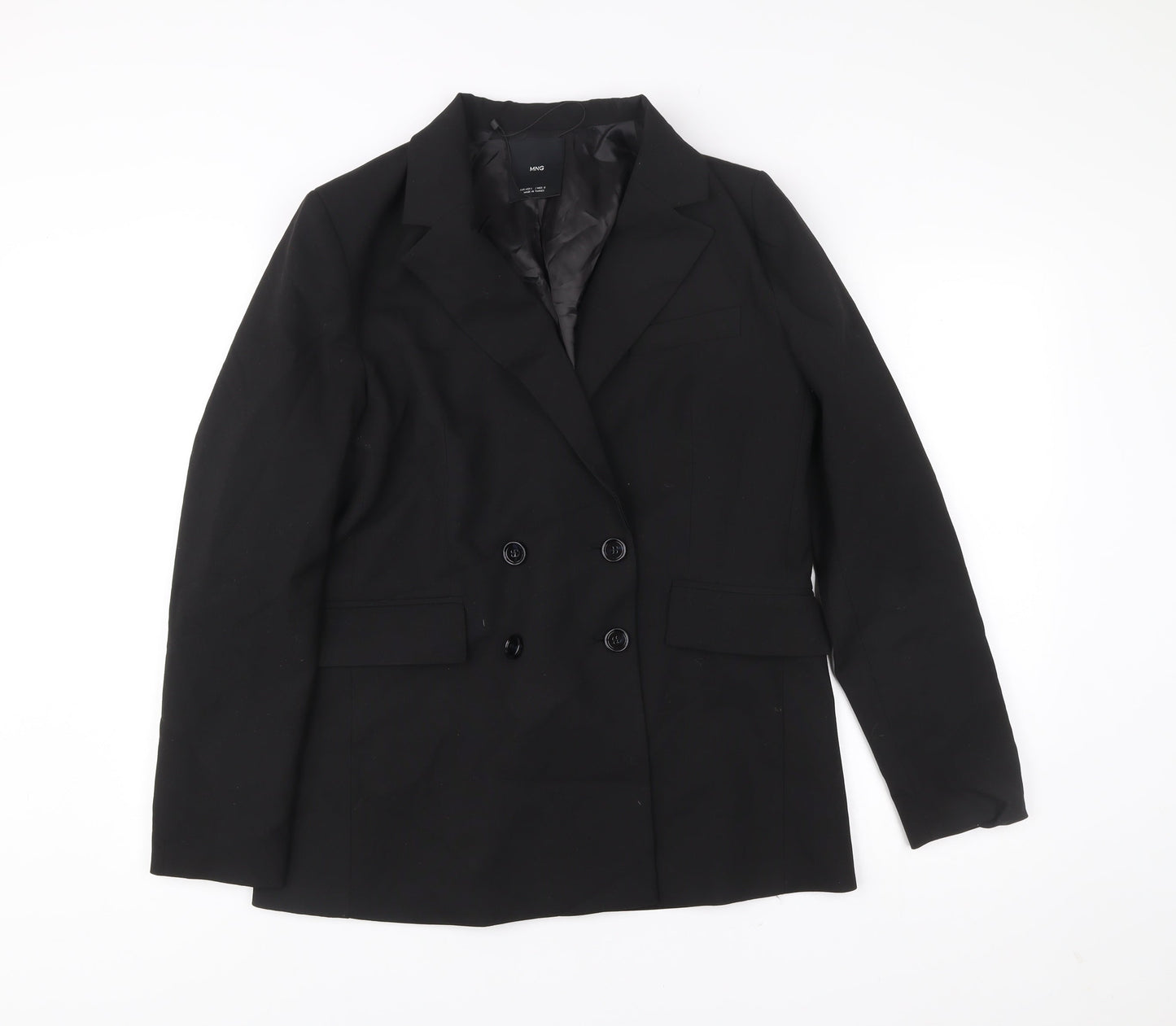 Womens UK Size L MNG Regular Black Blazer