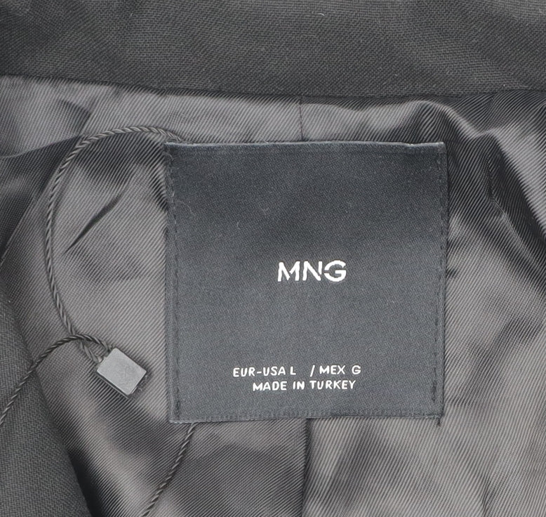 Womens UK Size L MNG Regular Black Blazer