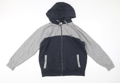 Penguin by Munsingwear Men's XL Blue Grey Full Zip Hoodie