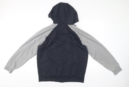 Penguin by Munsingwear Men's XL Blue Grey Full Zip Hoodie