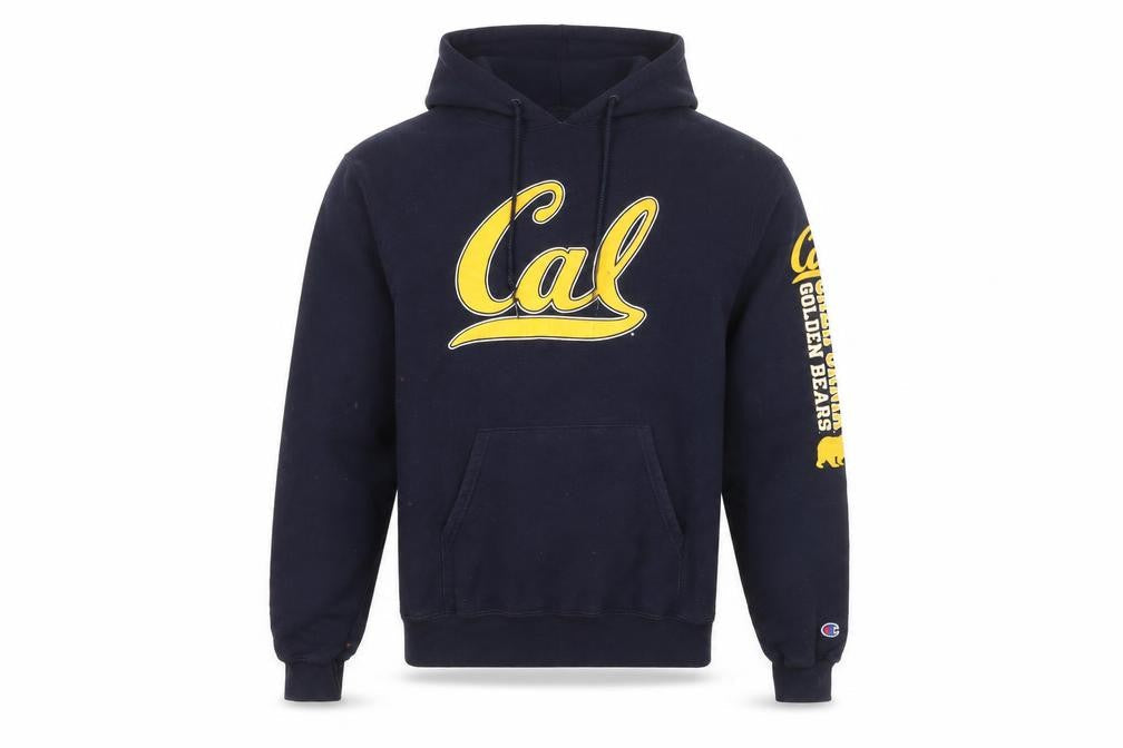 Mens UK Size S Champion Blue Pullover Hoodie