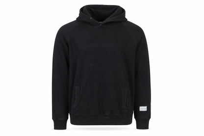 Santo Ammo Men’s Black Pullover Hoodie L Graphic Angel Print